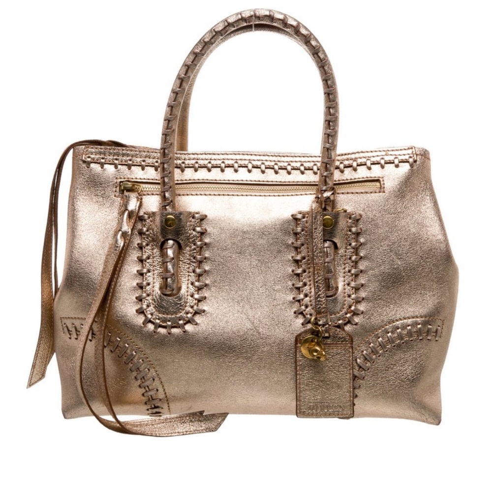 Alexander McQueen Gold Handbag